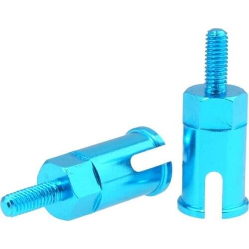 5 color RC FS 736055 Navy Aluminum Wheel Axle 2P For 1/18 Electric Bigfoot Truck