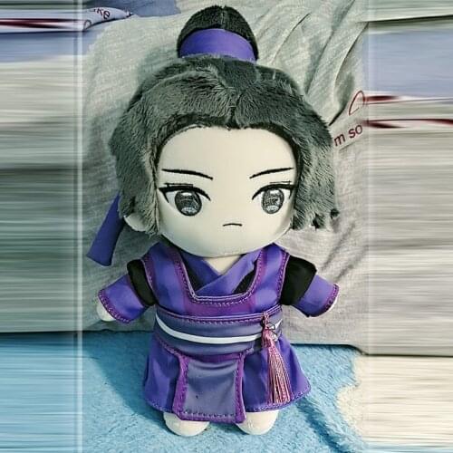 Anime Mo Dao Zu Shi Cosplay The Untamed Jiang Cheng Doll Toy Dress Up Clothing MDZS Jiang Cheng Dolls 20cm Gifts For Girls CS648