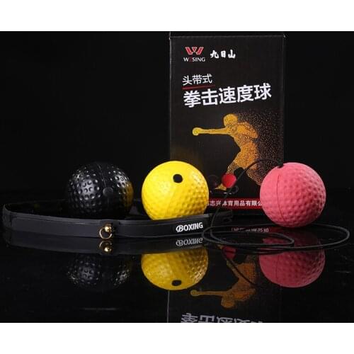 WESING Boxing Reflex Balls with Headband and Extra Strings for Reaction Speed Accuracy