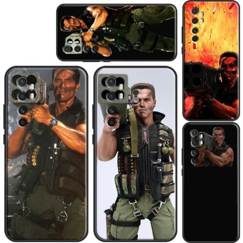 Schwarzenegger Rocket Launcher Case For Xiaomi POCO F2 Pro X3 NFC F1 Mi 10 Ultra Note 10 Lite Mi 9T 10 Pro 9 8 Max3 A3