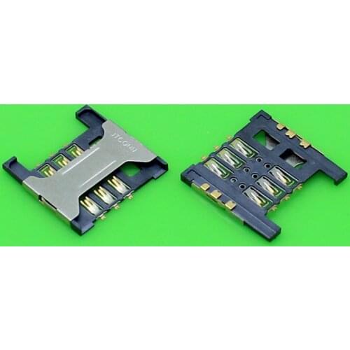 ChengHaoRan 1 Piece sim card reader holder socket for Xiaomi Redmi 1S Redmi Note slot tray module.KA-155