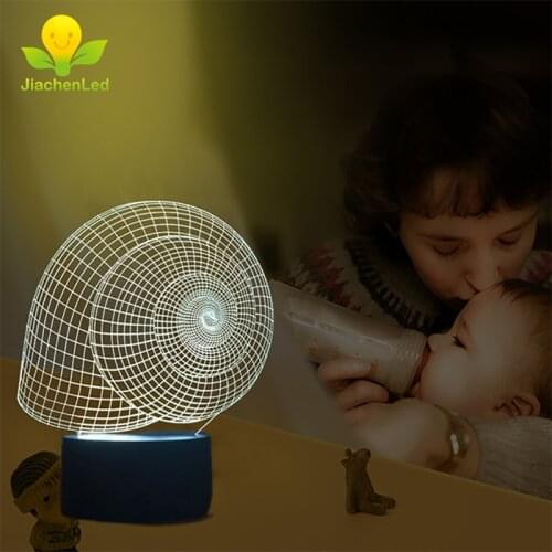 Hot Sale 3d Lamp Online Usb Led Baby Night Light