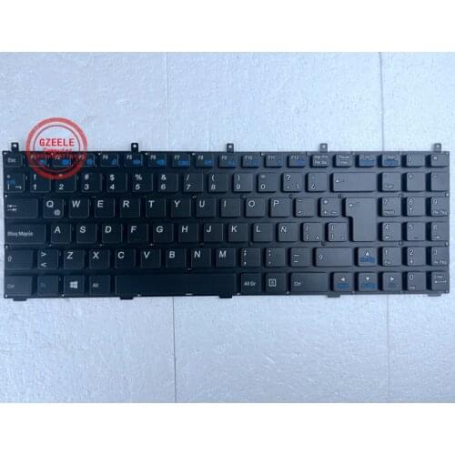 SP Keyboard for DNS C5500 W765K W76T 118732 Clevo K107 W150HN X8100 MP-08J46SU-430 MP-08J46SU-4302 6-80-X5100-280-1