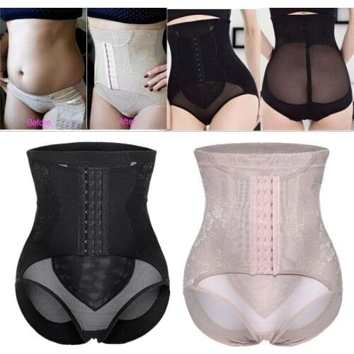 Women shapers high waist trainer body shaper slimming pants shapewear waist shaper fajas colombianas tummy control underwear