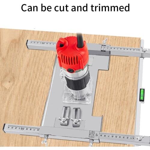 Multifunction Electricity Circular Saw Trimmer Machine Guide Positioning Cutting Board Tools Woodworking Router