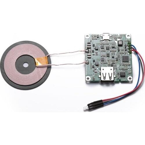 Mobile Phone Wireless Charger Module IDT Solution PCBA Circuit Board DIY Universal Modification Lead Transmitter Qi