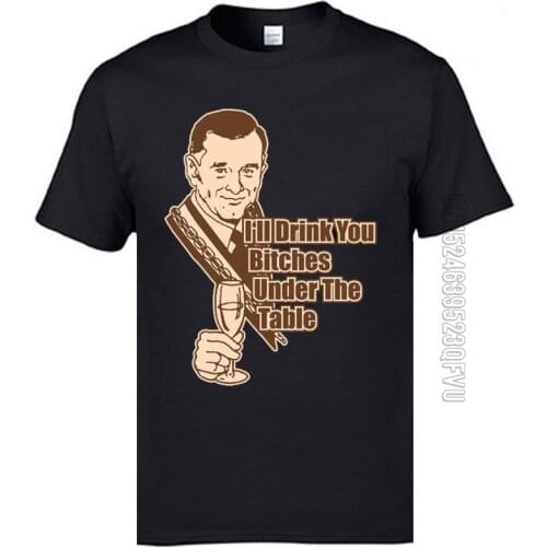 Pure Cotton Men Family Top T-shirts Crazy Tops T Shirt On Sale Leisure Round Collar T-Shirt Top Quality