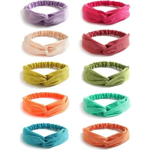 New Knitted Cotton Knot Cross Headband for Women headband Girls Hair Accessories Headwear Elastic Hair Band Hair Accessories