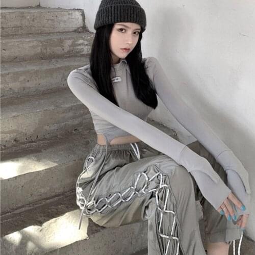 HOT Spring and Autumn Womens set Quick dry tight T-shirt Short versatile top Floor wide leg pants Trousers All-match Fashion