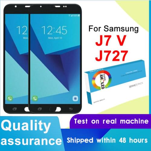 Tested IPS 5.5'' Display For Samsung Galaxy J7 V J727 SM-J727P J727V J727A Full LCD Touch Screen Digitizer Assembly