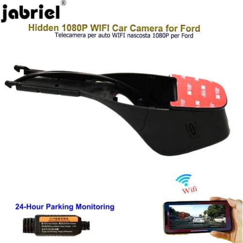 Jabriel 1080P WIFI Hidden car dvr Car Camera dash camera for ford focus 2 3 mk2 fiesta mk7 ranger mondeo mk3 mk4 fusion kuga