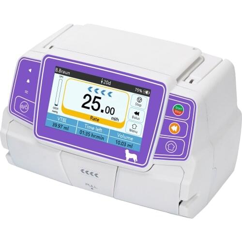 IN-VP50 ICEN 4.3 inch color touch screen automatic infusion pump in animal hospital