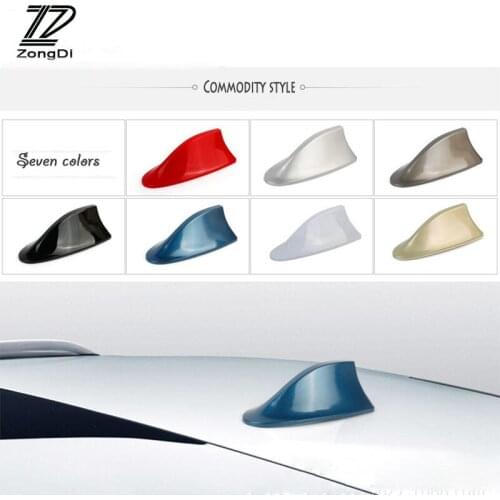 ZD Car FM AM Signal Roof Radio Aerials Shark Fin Antenna For Volvo S60 V70 XC90 Subaru Forester Peugeot 307 206 308 407 2008 205