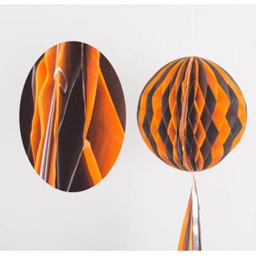 1Pcs Paper Lanterns Set Decorative Paper Pompoms Flower Hanging Honeycomb Balls Wedding/Birthday/Christmas/Halloween Party Decor