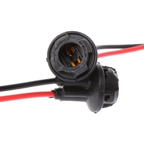 2PCS T10 Connector Car Lamp Cable Auto Bulb Wire Truck Light LED Bulbs Socket 23GC