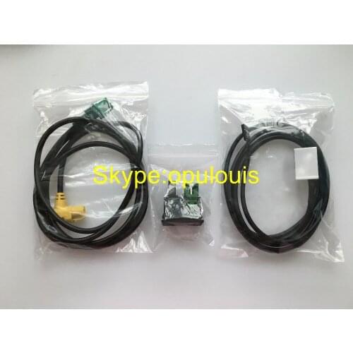 Car Radio Cable Aadaptor USB AUX cable wire FOR BMWW 6512 9343207-01 6512 9302155-01 E6 COMBOX BMWRCD213-22