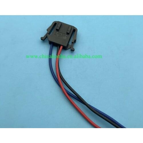 Free shipping 10/20/50/100pcs 3 pin 191972703 automotive wiring harness sensor plug connector with wire DJ70324-2.8-21