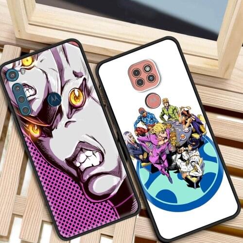JOJO 39 s Bizarre Adventure TPU Cover For Motorola G30 G10 G9 G8 Edge Power Lite Play Plus moto One Hyper Fusion G Stylus ES6