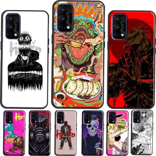 Anime Dorohedoro Phone Case For Realme 8 Pro 6 7 Q3 Pro C3 C21 GT Neo Cover For OnePlus 9 Pro 8 8T 9R Nord