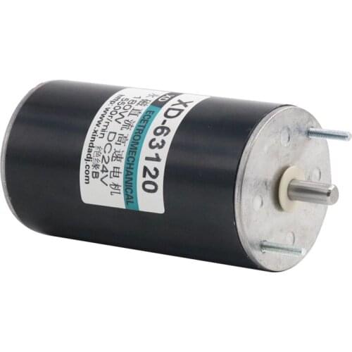 12V24V DC motor 180W high speed small motor speed regulating motor forward and reverse high speed micro DC motor