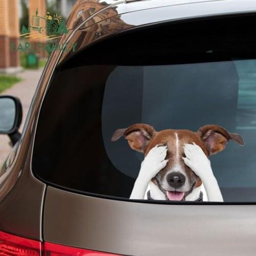 EARLFAMILY 13cm For Jack Russell Terrier Car Stickers Surfboard Fine Decal Graffiti Sticker Vinyl Material Waterproof Decoration