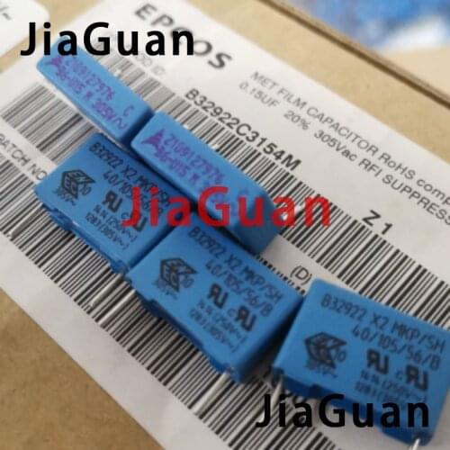 10PCS NEW EPCOS B32922 0.15UF 305VAC PCM15 154/305VAC p15mm 150NF 305V 150NF/305VAC 154 u15