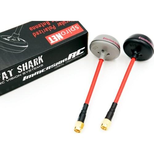 Fatshark ImmersionRC 5.8GHz Circular Polarized SpiroNet FPV Antenna RP-SMA / SMA Antenna
