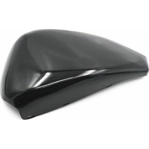 Motorcycle Glossy Black Side Left Oil Tank Battery Cover Covers For Harley XL883 2004 - 2013