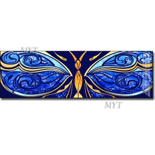 Butterfly Art Oil Painting Pure Hand Painted Wall Canvas Art Unframed Picture Artwork Calligraphy For Living Room Decoration