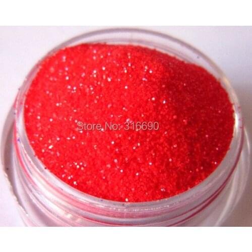 Red Extra Fine Glitter 0.004 Hex - SOLVENT RESISTANT