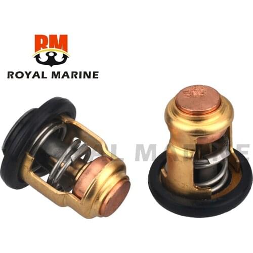 Outboard Engine Thermostat 6E5-12411 688-12411 6H3-12411 for Yamaha 2 stroke 15HP 25HP 30HP 40HP-250HP Outboard Engine parts 50