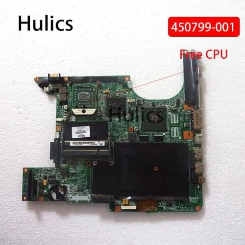 Hulics Original For HP pavilion DV9000 DV9500 laptop motherboard 450799-001 459566-001 main board