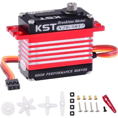 KST X20-3012 35kg 0.11sec Brushless Metal Servo For UAV RC Car Robot Arm Helicopter Airplane