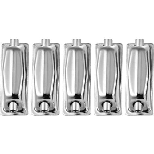 New 5Pcs Double-End Rectangular Snare Drum Lug Claw Hooks Ear Drum Set Parts Accessories Replacement