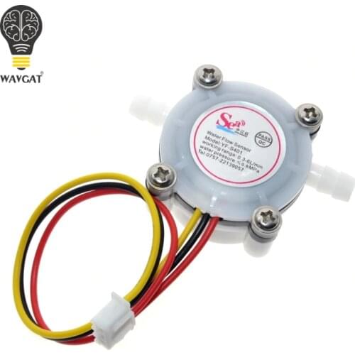 New Hot 1pcs Water Coffee Flow Sensor Switch Meter Flowmeter Counter 0.3-6L/min