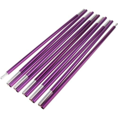 Aluminum Alloy Backpacking Awning Tent Poles Bar Travel Camping Spare Replacement Tent Poles Tent Accessories 8.5-11MM 320-480CM