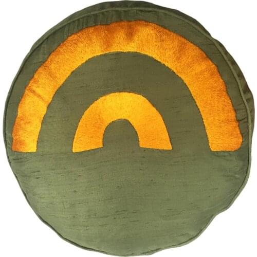 Cushion Home Decor 100 Silk Ornamental Handmade Embroidered Design Award Winner Turkey Anatolian Motifs Decoration Pillow