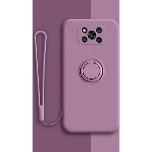 Soft Silicone Cases For Xiaomi Mi 9T Pro 10 Ultra 8 9 T Mi8 Mi9 Mi10 Redmi 9 K20 30 Phone Magnetic Covers With Ring Holder Stand