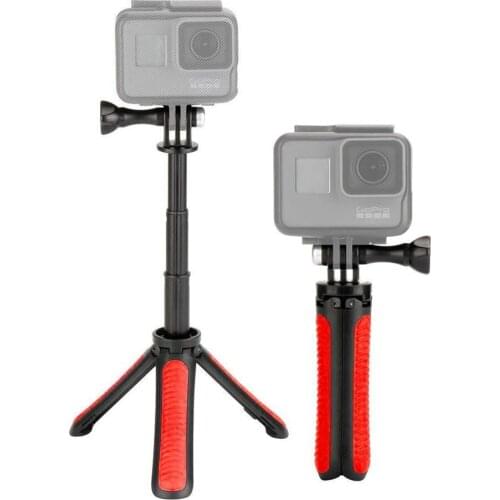 Extendable Selfie Stick for Gopro 9 Black Portable Vlog Selife Stick Stand for Gopro Hero 9 8 7 6 5 4 Max DJI Osmo Action Camera