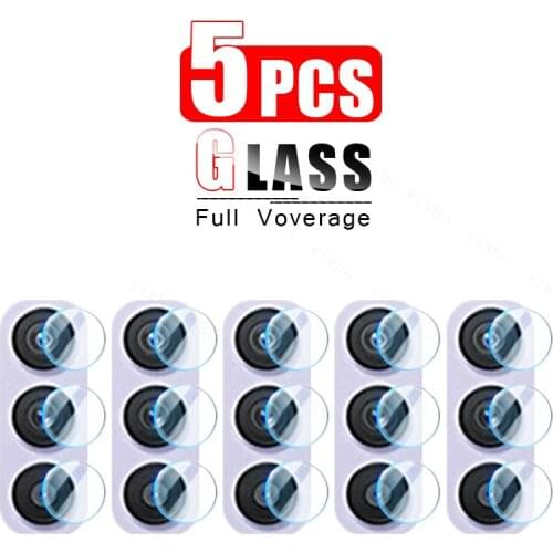 5Pcs Camera Protector Glass for Samsung Galaxy A 02 12 32 42 52 72 82 4g 5g A 01 21 31 41 51 71 A 10 20 30 40 50 70 Lens Film