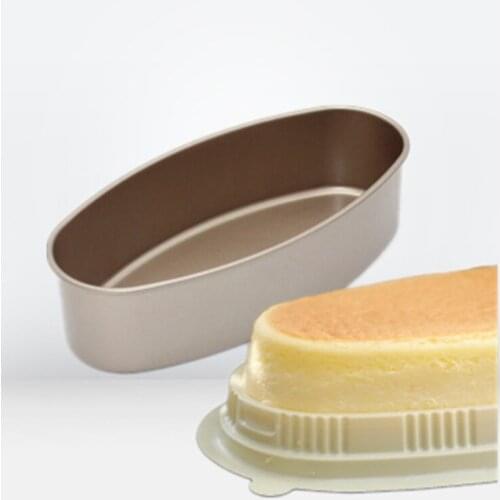 Oven-shaped golden no touch light cheese mold diy cream cheese cheesecake mold for oven baking mold