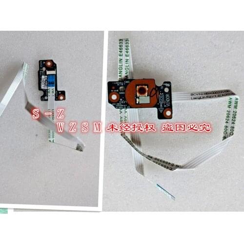 1PCS-10PCS NEW 0WDRC4 Genuine FOR Dell for Inspiron 15 7000 7567 7566 Power Button Board with Cable WDRC4 ls-d994p