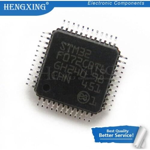 1pcs/lot STM32F072C8T6 STM32F072CBT6 STM32F072 QFP-48 In Stock
