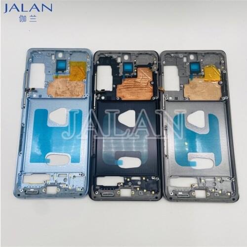 1PCS Middle Frame For Samsung S20 Plus Middle Bezel Back Frame G988 LCD Replacement Phone Middle Plate Repair