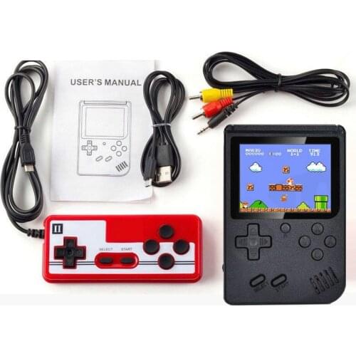 3 inch Handheld Game Consoles 400 IN 1 Retro Video Game Console 8 Bit Game Player Handheld Game Players Gamepads for Kids Gift