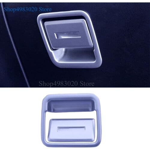 ABS Chrome Car Glove Box Copilot Storage Switch Handle Sequins Stickers Trim Cover For MAZDA CX-5 CX5 2017 2018 2019 Accessories