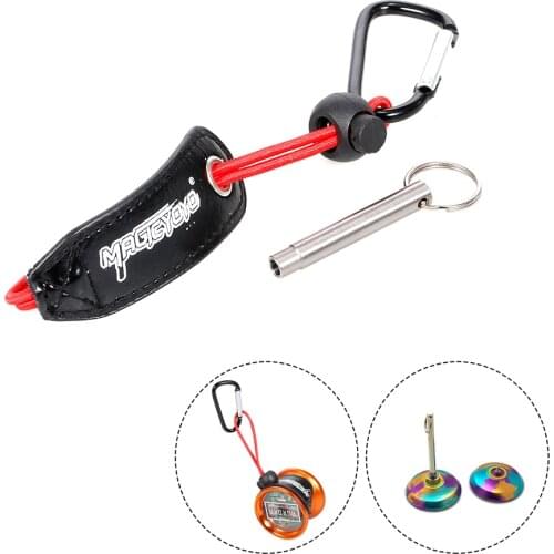 1PCS Metal Bearing Remover 1PCS Yoyo Belt Clip with Metal Hook Yoyo Ball Accessories