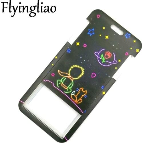 Little Prince Art Cartoon Anime Fashion Lanyards Bus ID Name Work Card Holder Accessories Decorations Kids Gifts