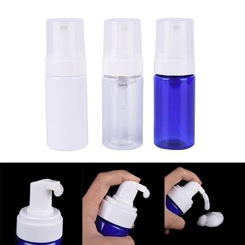 100ml Plastic Foam Pump Soap Dispenser Bottle PET Foaming Spray Bottle