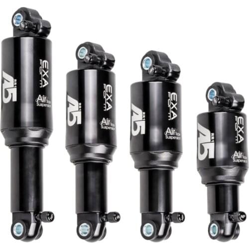 EXA Bicycle Pneumatic Rear Shock Absorber 125/150/165/190MM Mountain Folding Bike Rear Superlight Shock Absorber